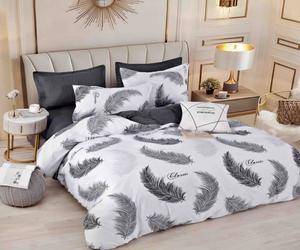 Lenjerie Din Bumbac Tip Finet 6 Piese Pentru Pat Dublu - Classic